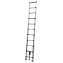 [US Warehouse] 10.5ft Household Multifunctional Aluminum Alloy Single-sided Foldable Telescopic Ladder 11-step Unloading Ladder